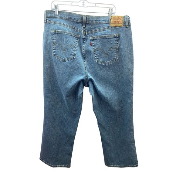 Levi's Relaxed Fit 550 Boot Cut Women's 22W Short 5 Pocket Denim Jeans - Picture 2 of 12